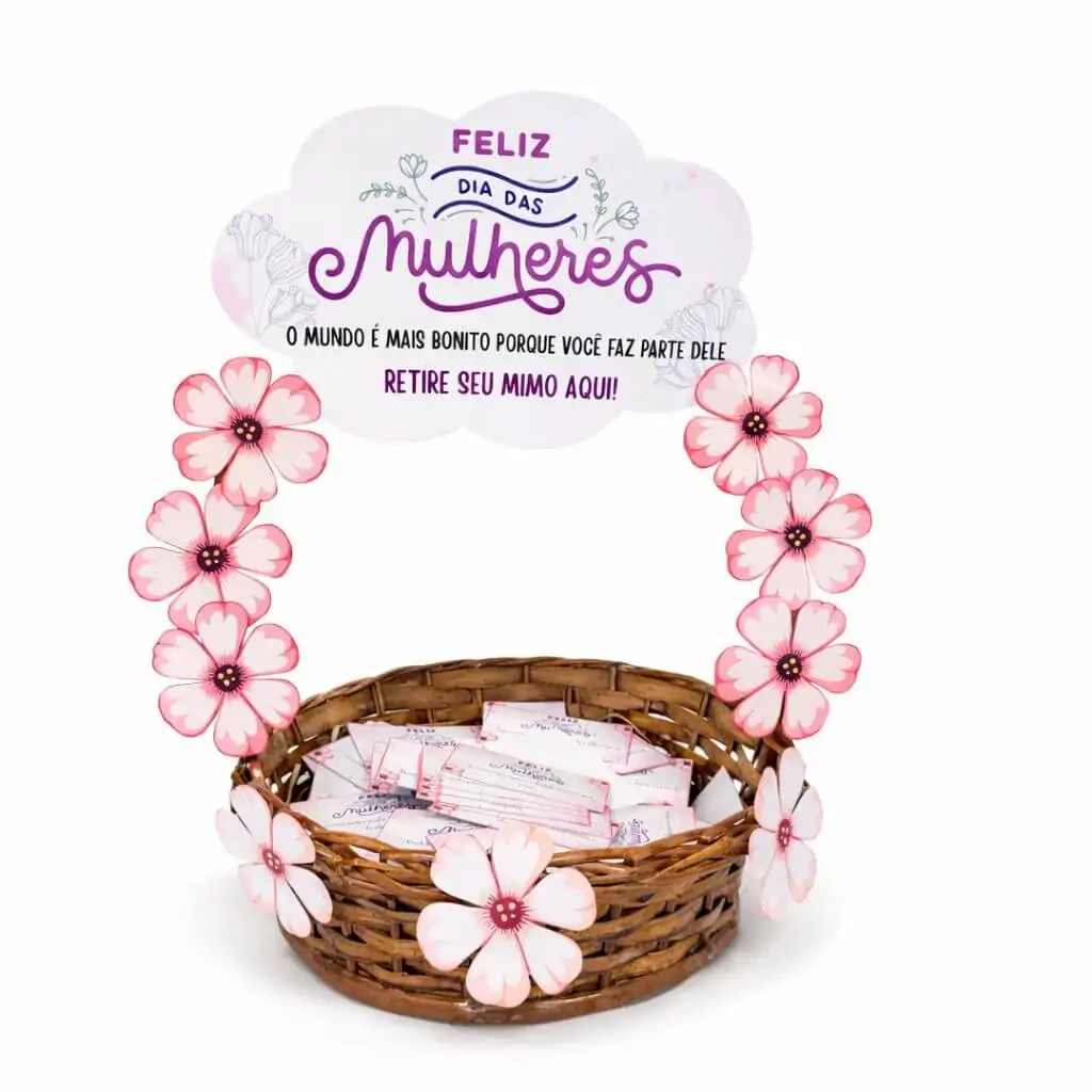 Cesta de Mensagens Dia das Mulheres – Mensagens Editáveis - Imagem 6