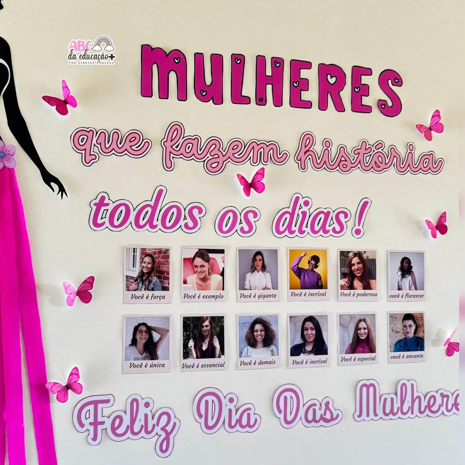 Painel Dia das Mulheres – Com Fotos Editáveis - Imagem 5