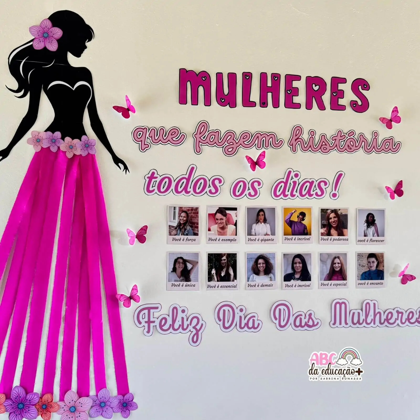 Painel Dia das Mulheres – Com Fotos Editáveis - Imagem 4