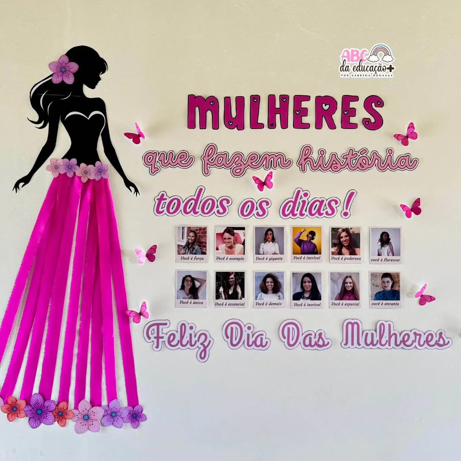 Painel Dia das Mulheres – Com Fotos Editáveis - Imagem 2