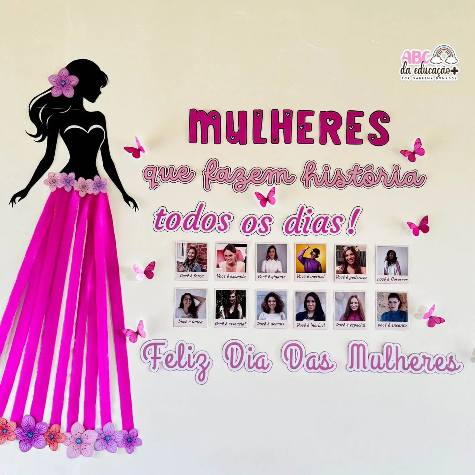 Painel Dia das Mulheres – Com Fotos Editáveis