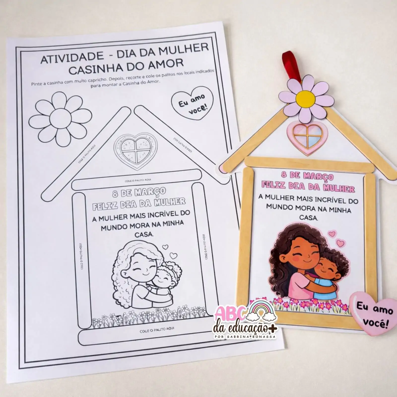 Casinha do Amor – Lembrancinha Dia da Mulher - Imagem 3