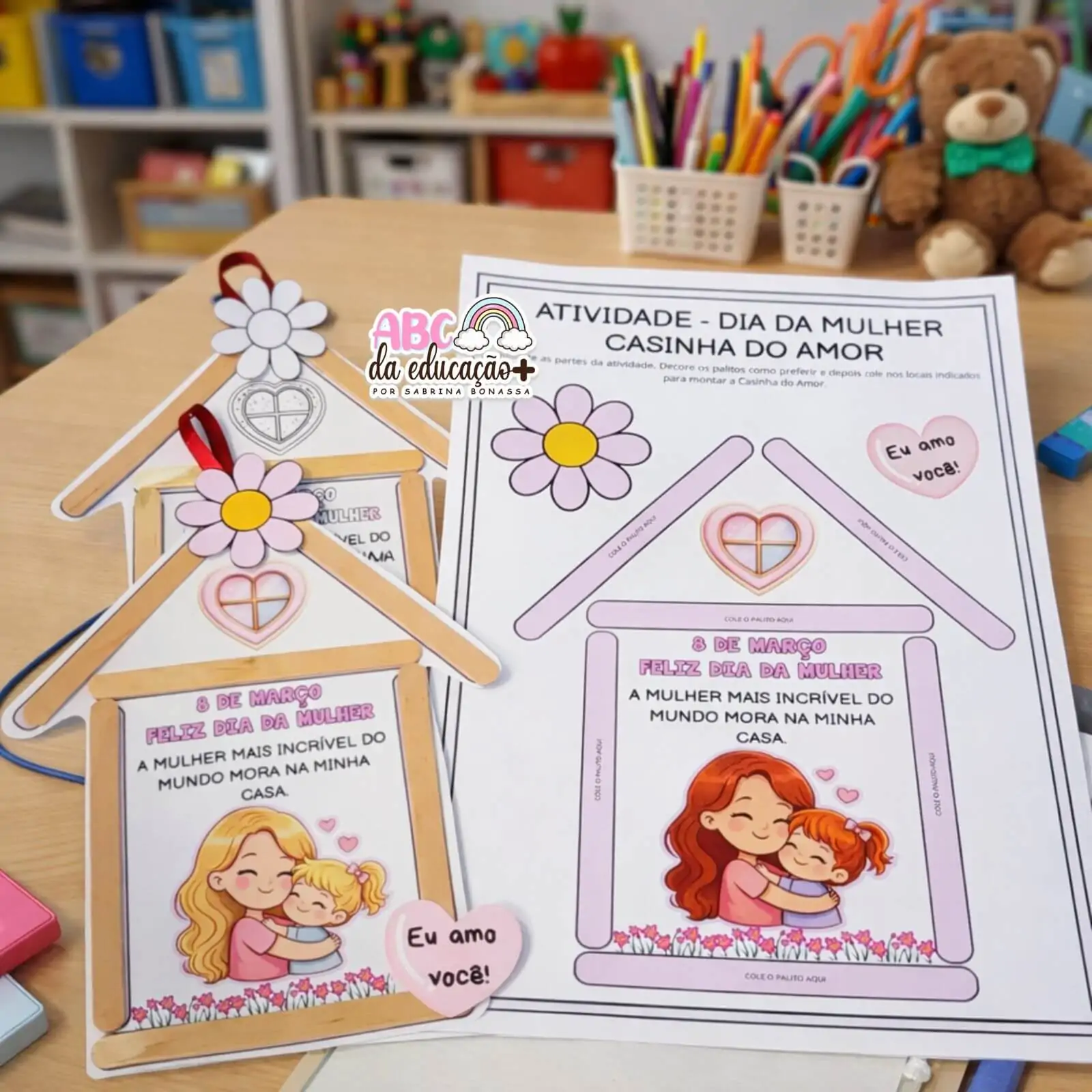 Casinha do Amor – Lembrancinha Dia da Mulher - Imagem 6