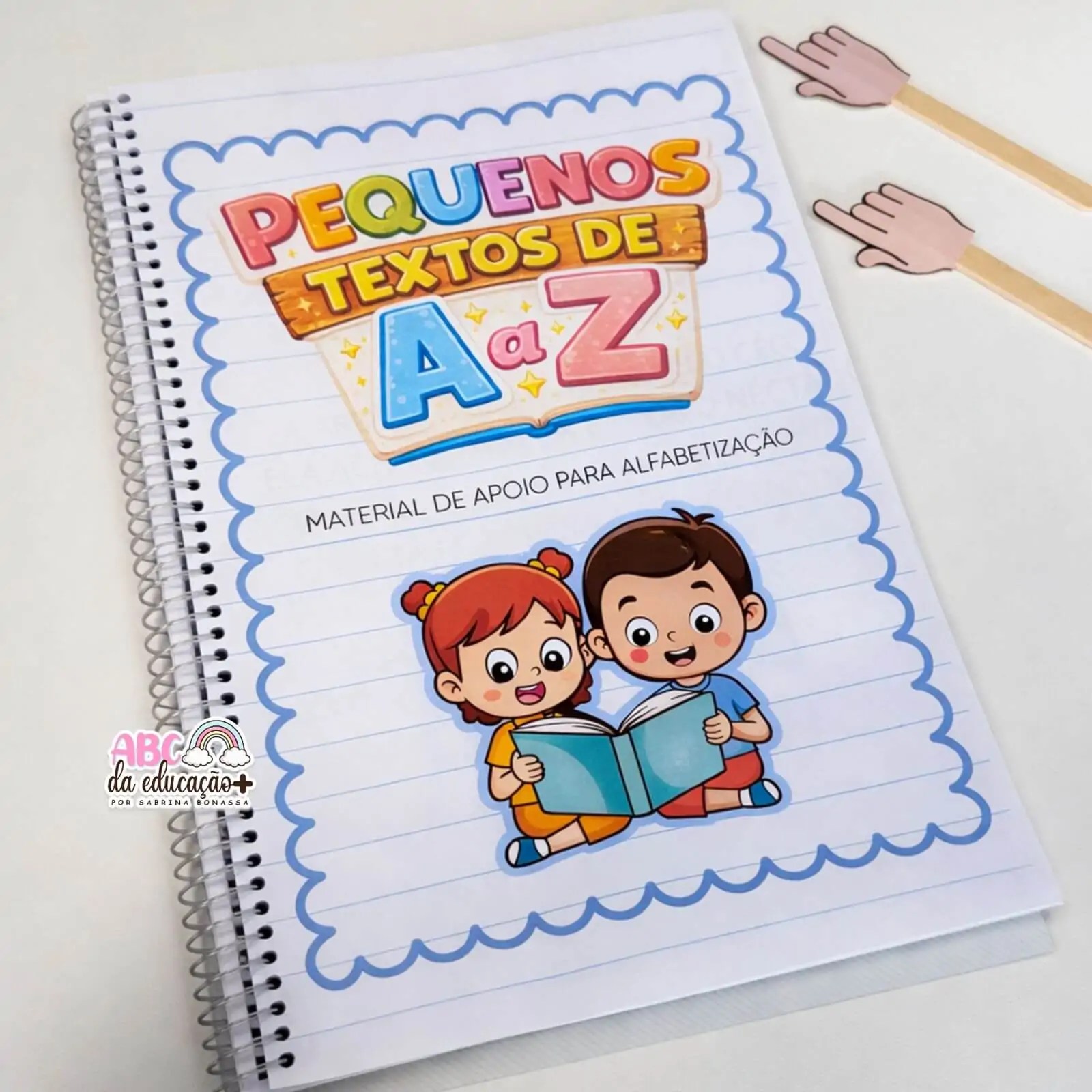 Apostila A a Z com Textos Simples para Alfabetizar