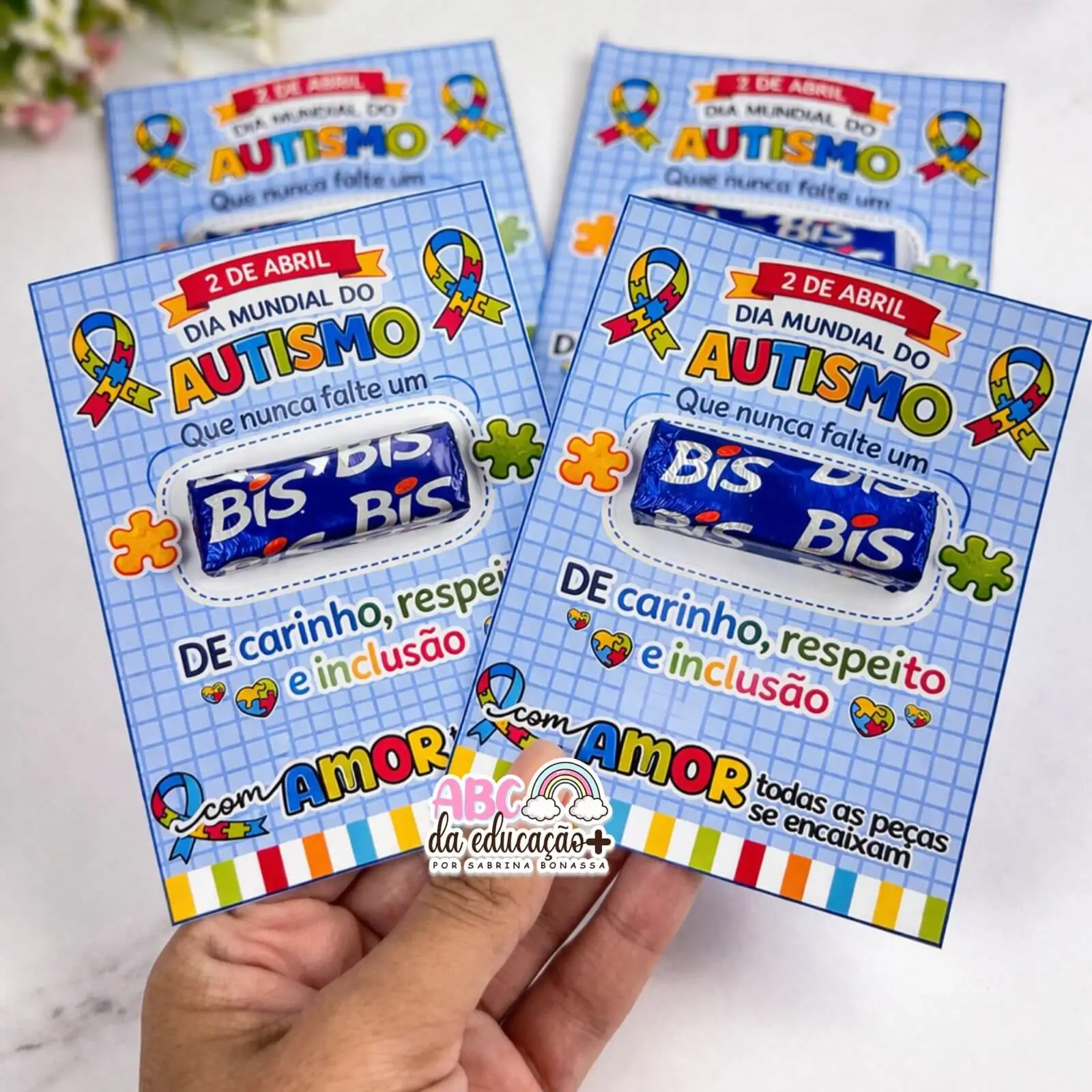 Cartão Dia Mundial do Autismo - Imagem 2