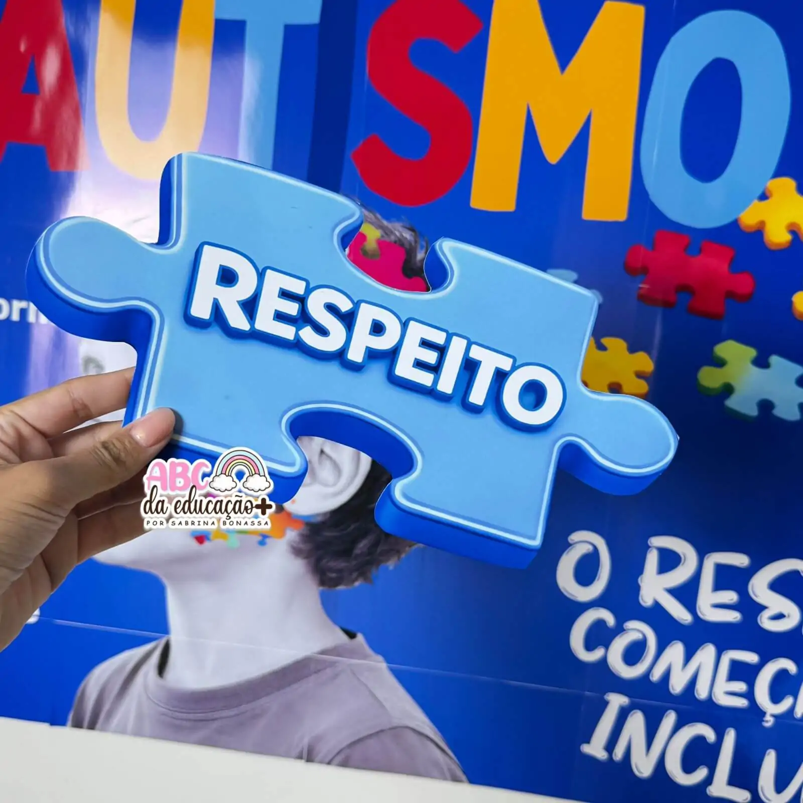 Kit Autismo Completo – Painel + Caixa + Folheto - Imagem 8