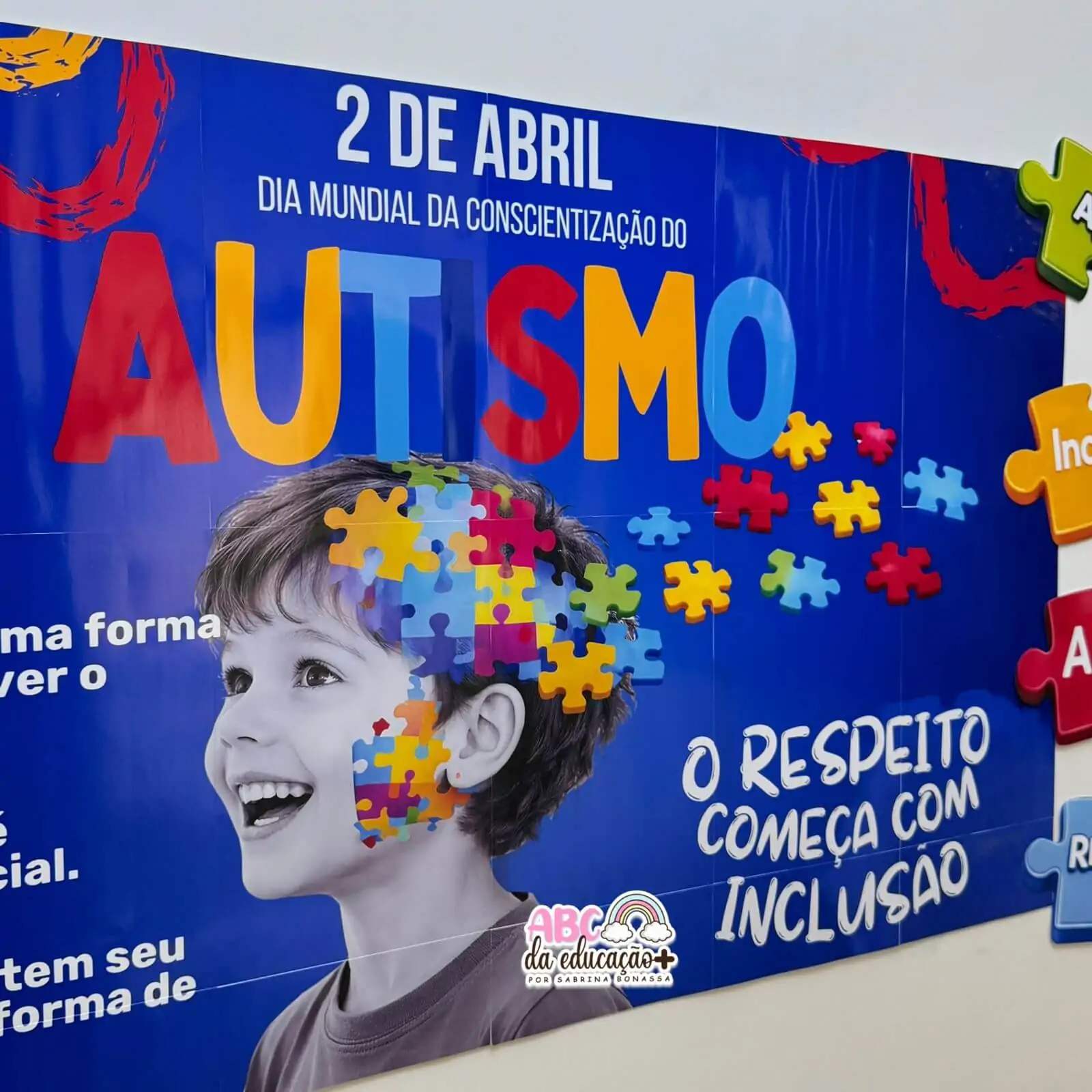 Kit Autismo Completo – Painel + Caixa + Folheto - Imagem 3