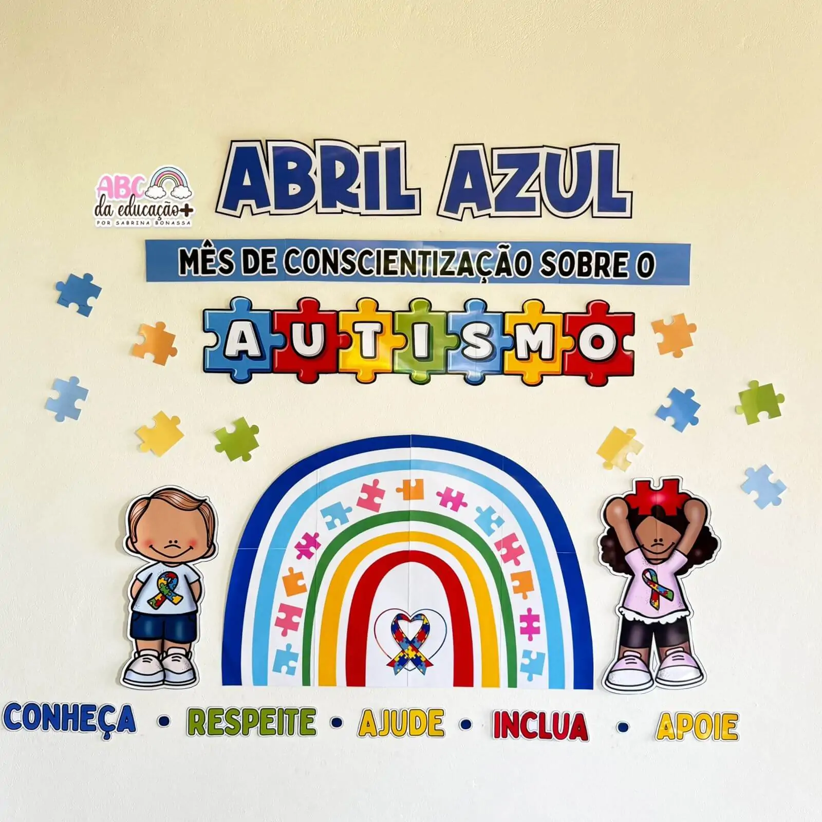 Painel Abril Azul – Conscientização sobre o Autismo - Imagem 5