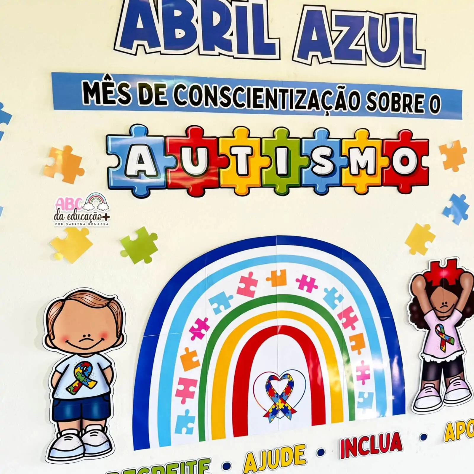 Painel Abril Azul – Conscientização sobre o Autismo - Imagem 4