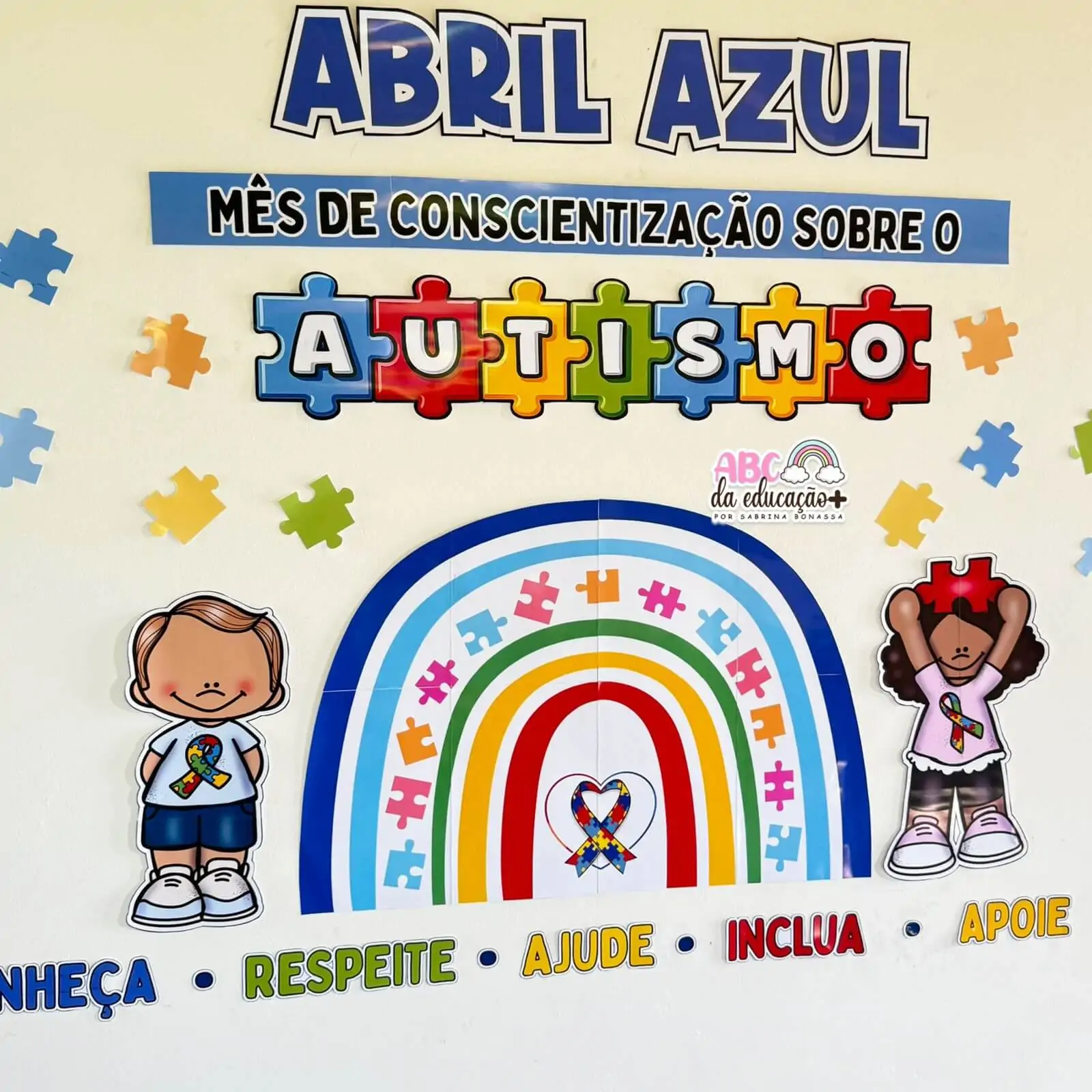 Painel Abril Azul – Conscientização sobre o Autismo - Imagem 2