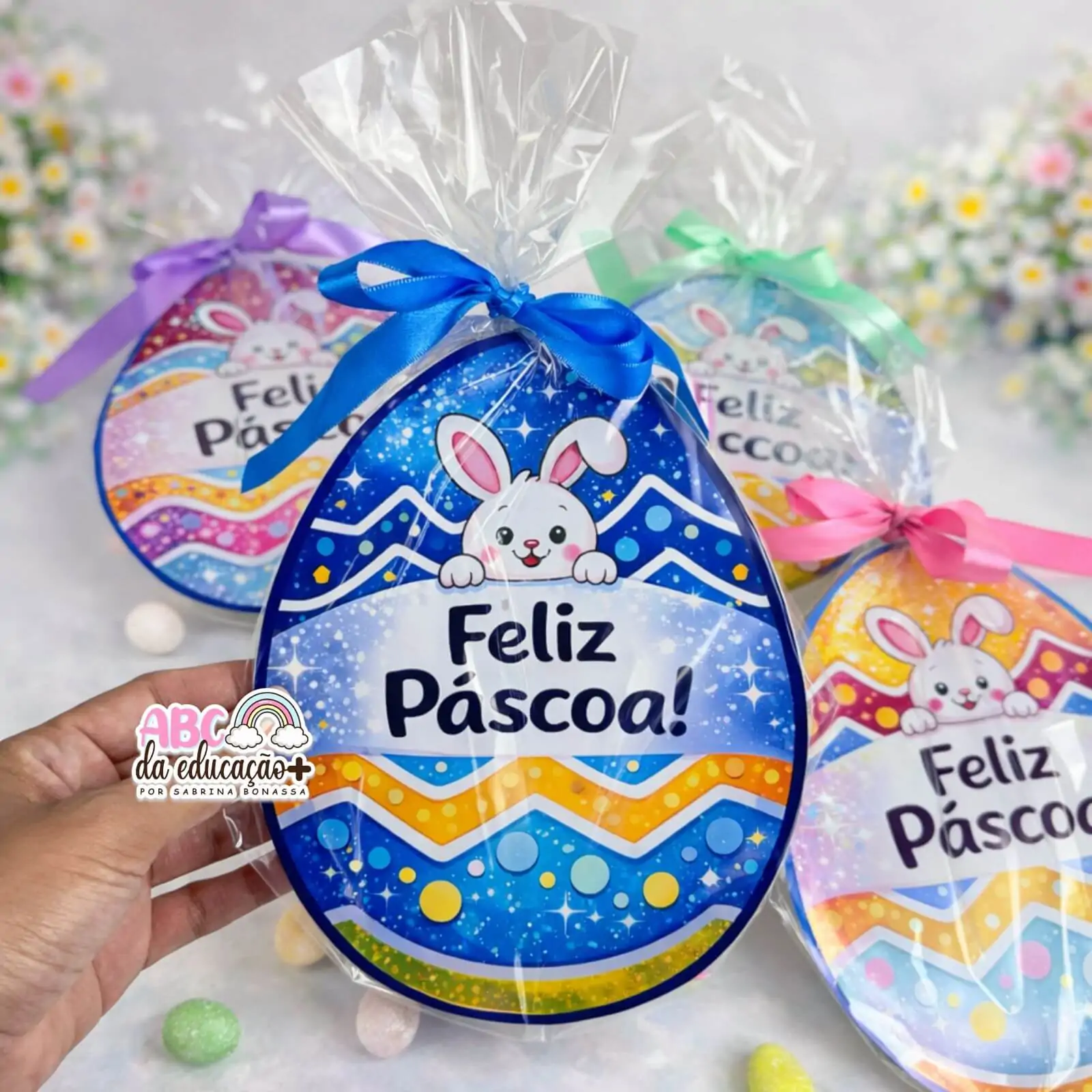 Lembrancinha de Páscoa Ovo Porta Doces - Imagem 7