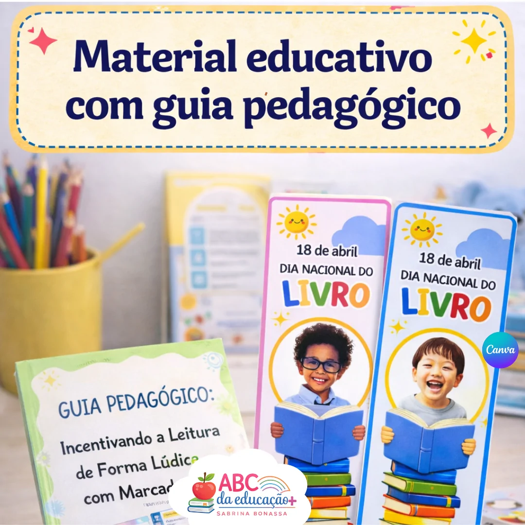 Marcadores Personalizados com Foto – Dia do Livro Infantil - Imagem 2