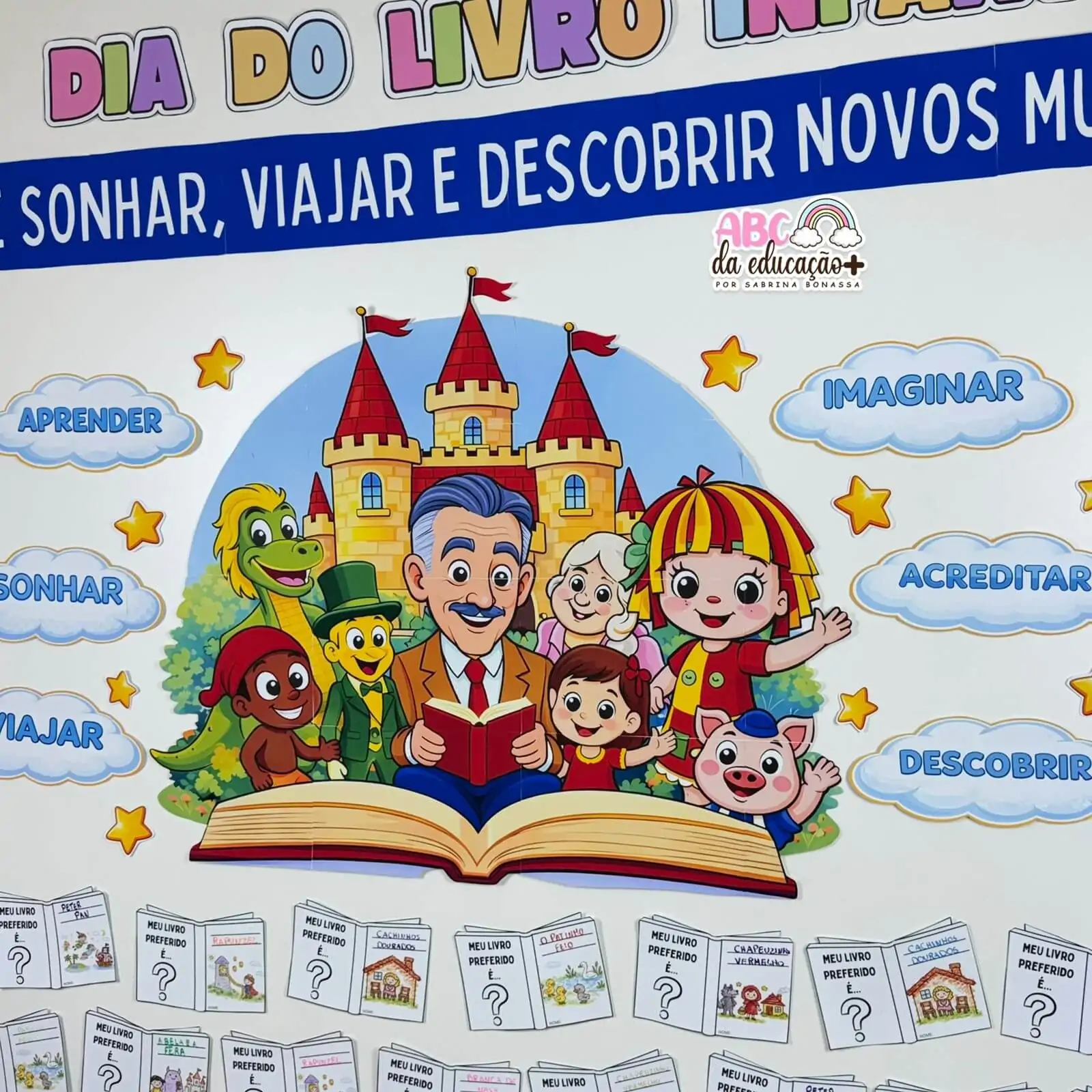 Painel Colaborativo Dia do Livro Infantil - Imagem 6
