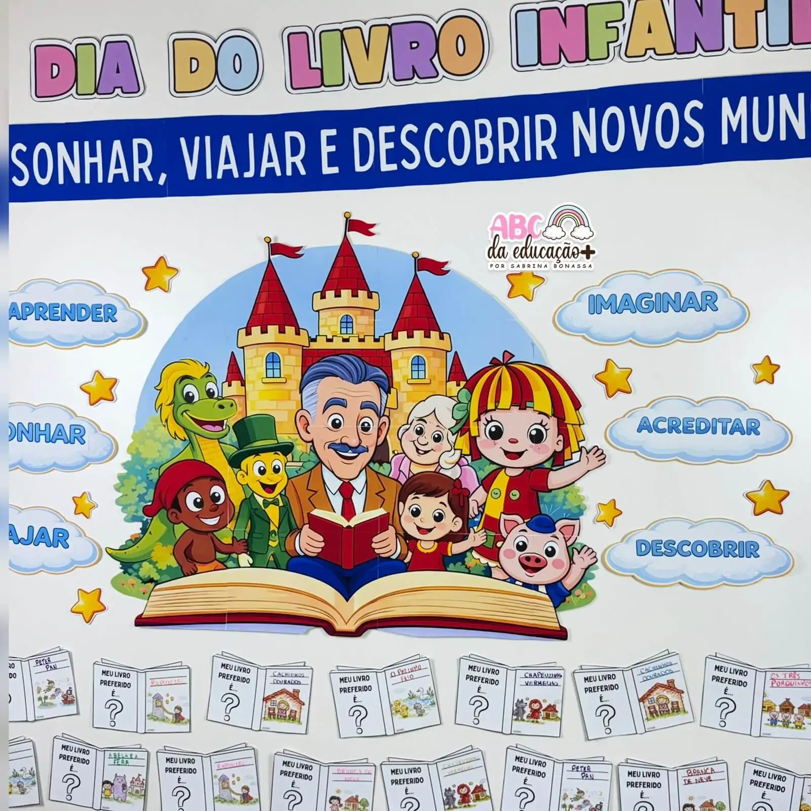 Painel Colaborativo Dia do Livro Infantil - Imagem 4