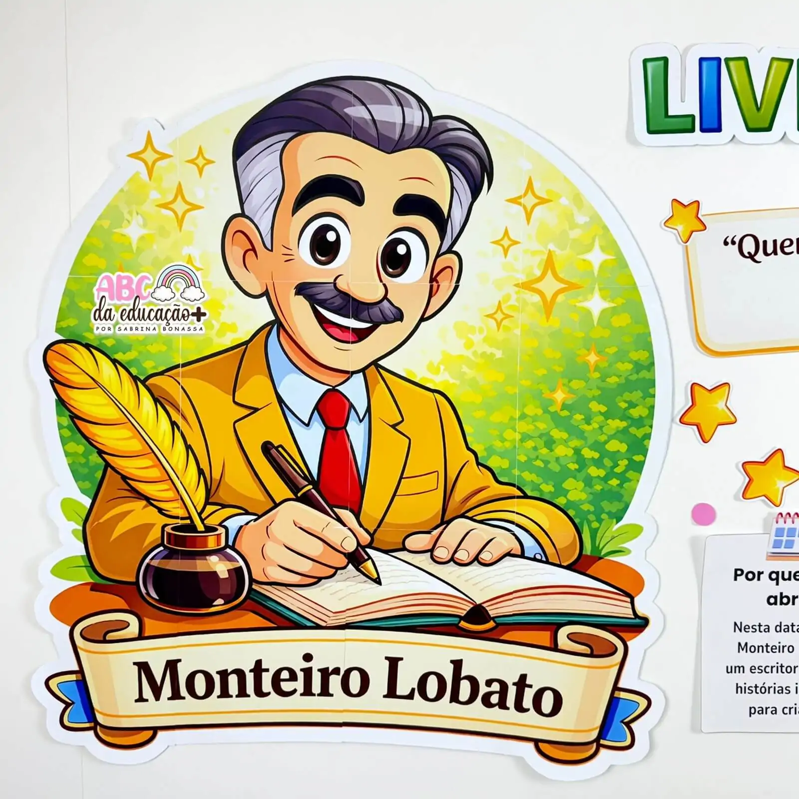 Painel Dia do Livro Infantil: Monteiro Lobato e o incentivo à leitura - Imagem 3