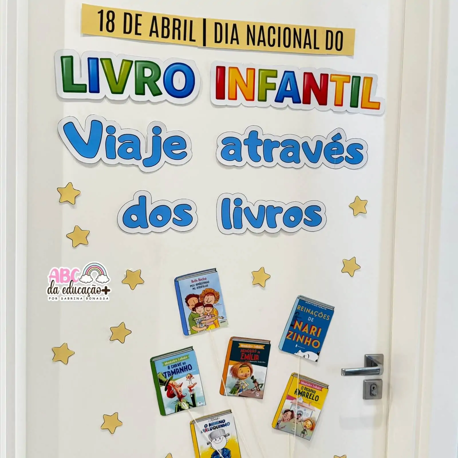 Painel Porta Literária – Dia do Livro Infantil - Imagem 5