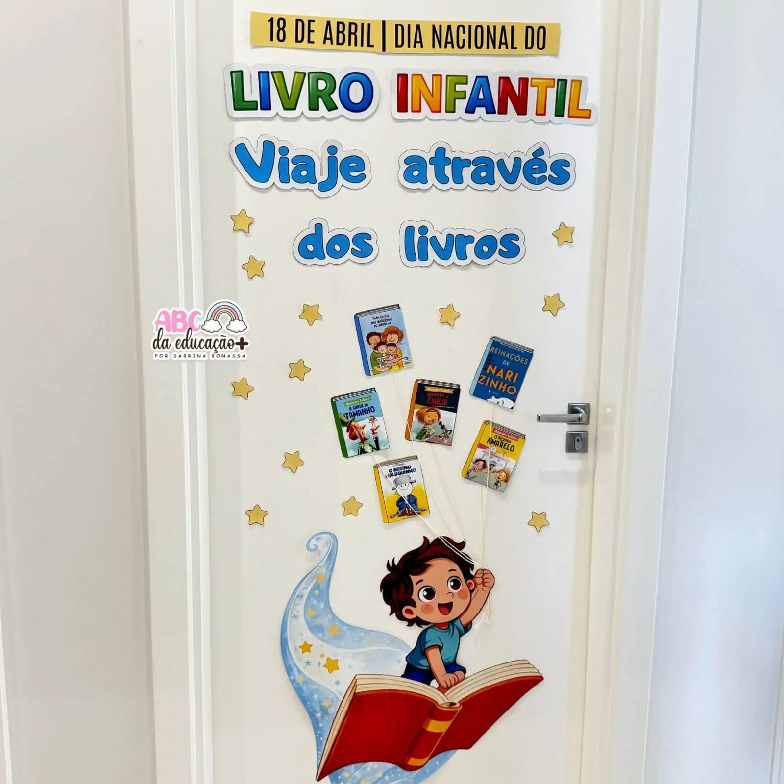 Painel Porta Literária – Dia do Livro Infantil