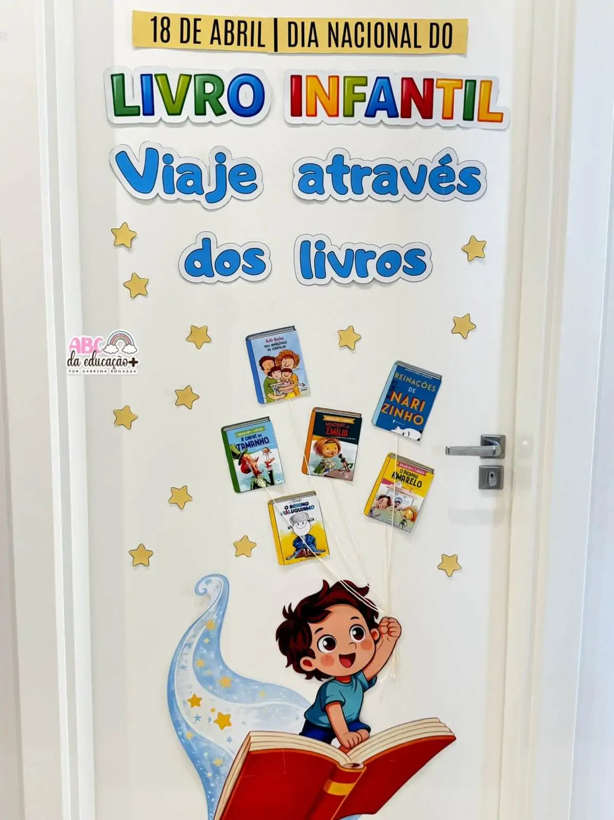 Painel Porta Literária – Dia do Livro Infantil - Imagem 2