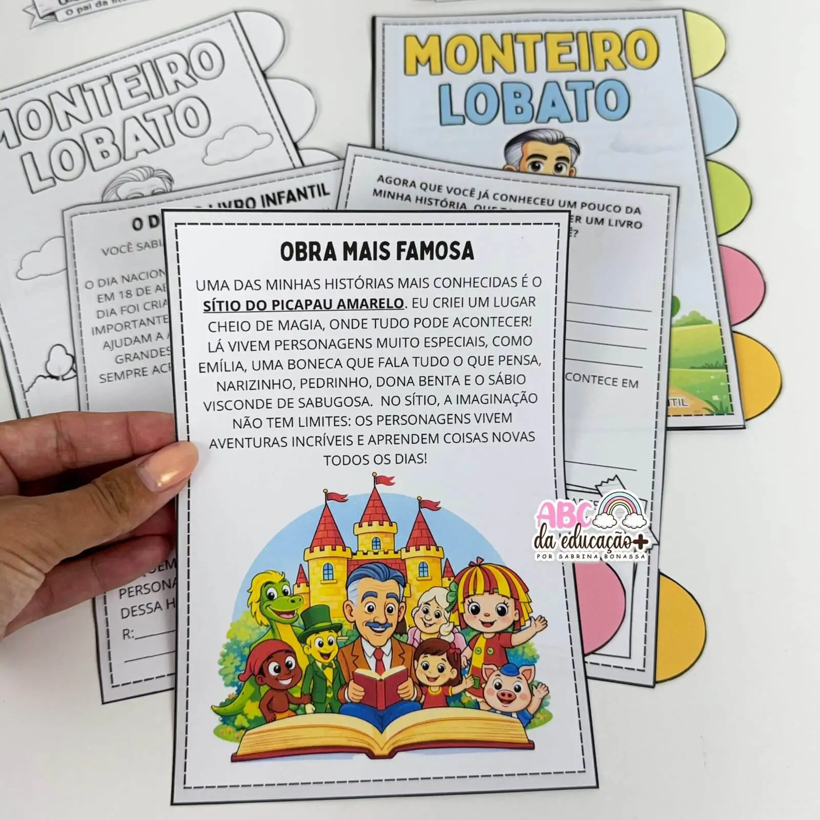 Atividade Interativa Monteiro Lobato – Dia do Livro Infantil - Imagem 3